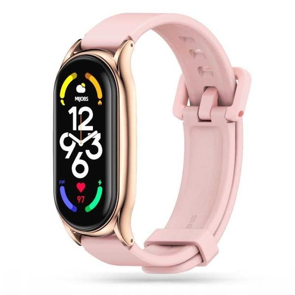 Xiaomi Mi Smart Band 6/5/4/3 Stilren Silicone Rannekoru Walkr