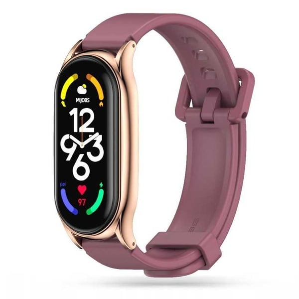 Xiaomi Mi Smart Band 6/5/4/3 Stilren Silicone Rannekoru Walkr