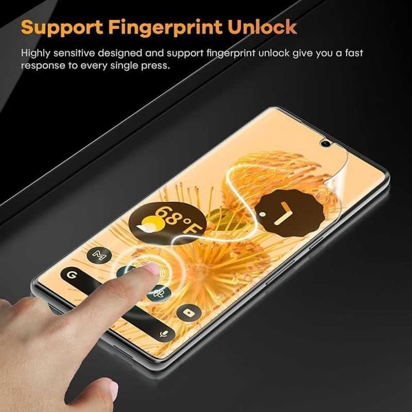 3-PAKKAUS Google Pixel 7A Premium CrystalClear näytönsuoja
