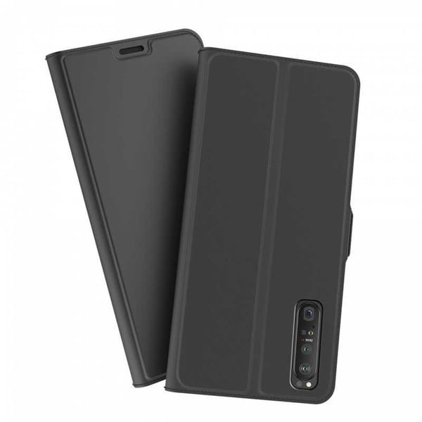 Sony Xperia 10 IV Flip Case Skin Pro V2 korttilokerolla