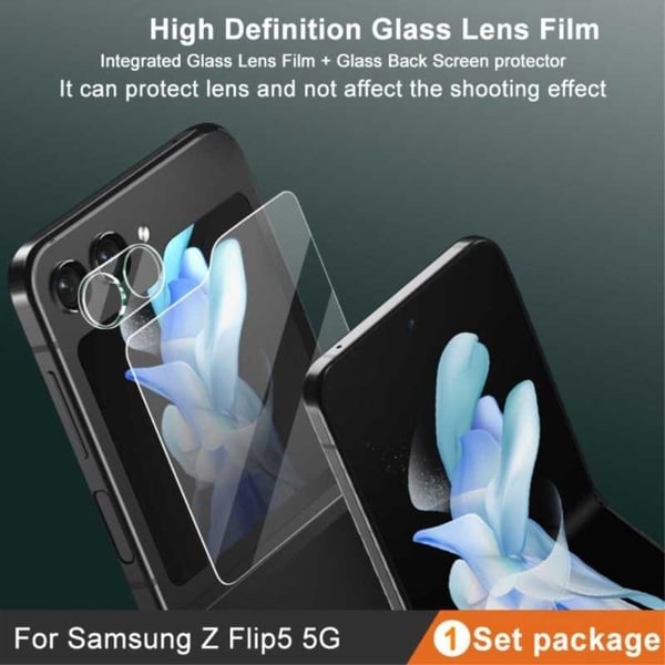 Samsung Z Flip 5 5G Protection Linssinsuojaus Kameran suojaus