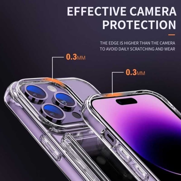 iPhone 14 Pro Iskunkestävä kansi korttilokerolla V3
