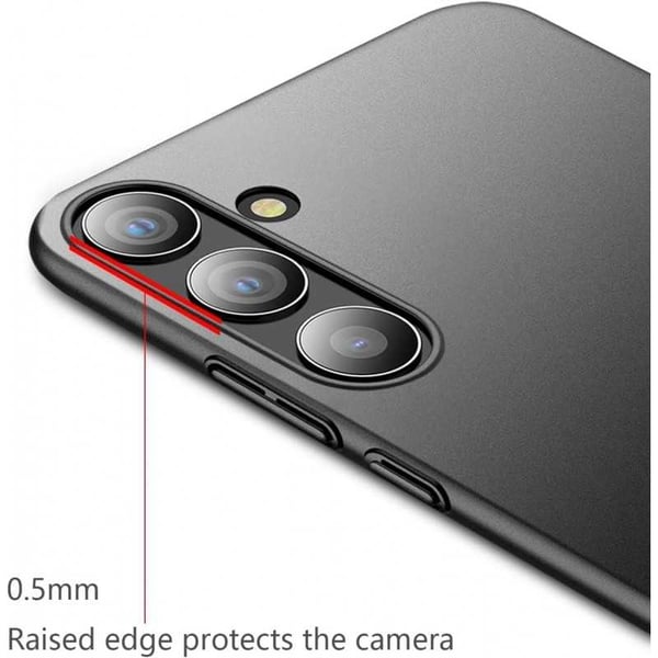 Samsung S23 FE Tunt Mattsvart Skal Basic V2