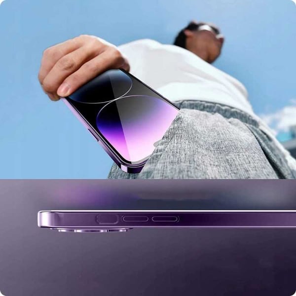 Iskunkestävä MagSafe-yhteensopiva kotelo iPhone 13 Pro Max musta