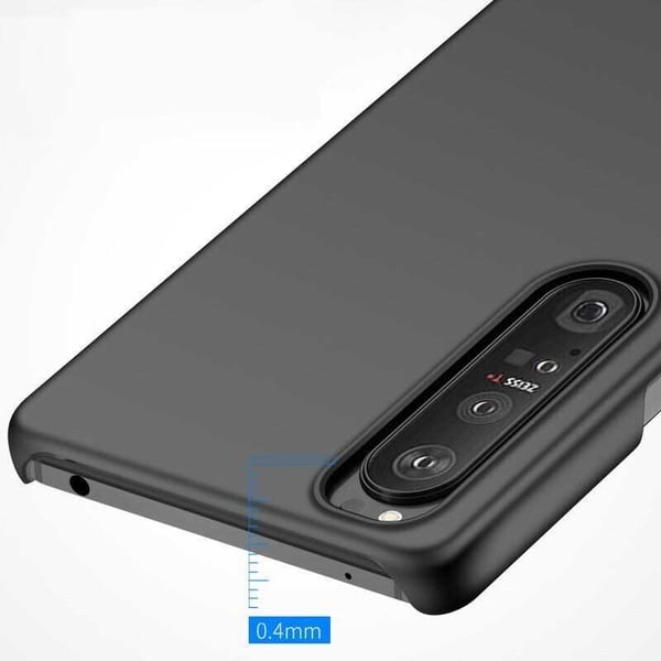Xperia 5 V Ultra-ohut kumipinnoitettu Mattavärinen Basic V2