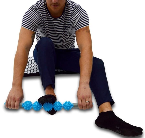 Massagerulle med 5 pigkugler
