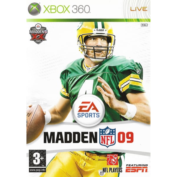 Madden NFL 09 Xbox 360 (Brugt)
