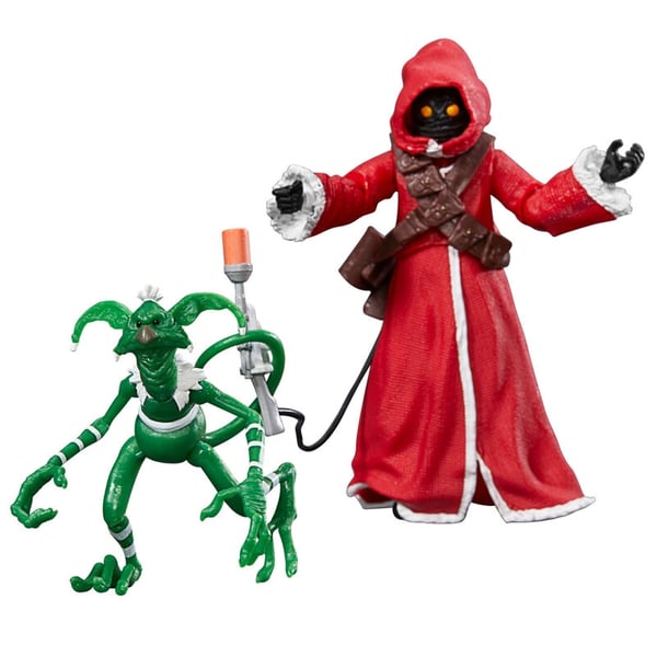 Star Wars Jawa & Salacious B. Crumb Holiday Edition figures 15-10cm