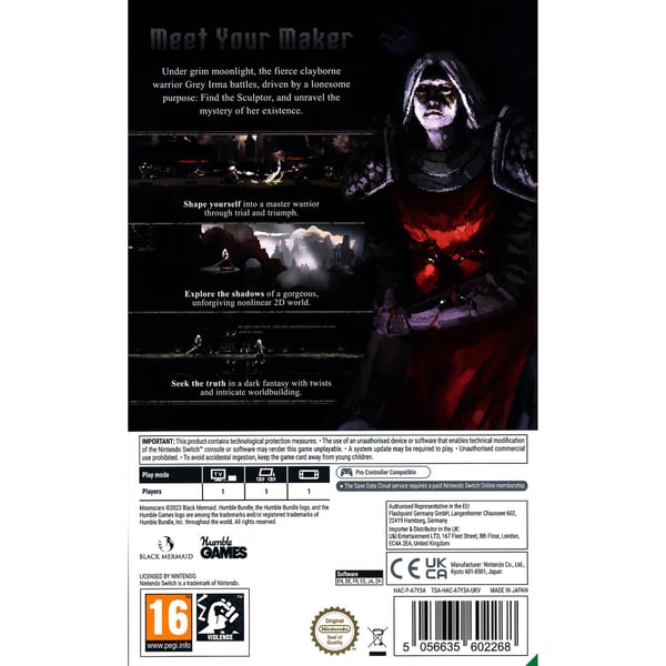 Moonscars Nintendo Switch