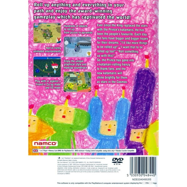 We Love Katamari Playstation 2 PS2 Swedish (Brukt)