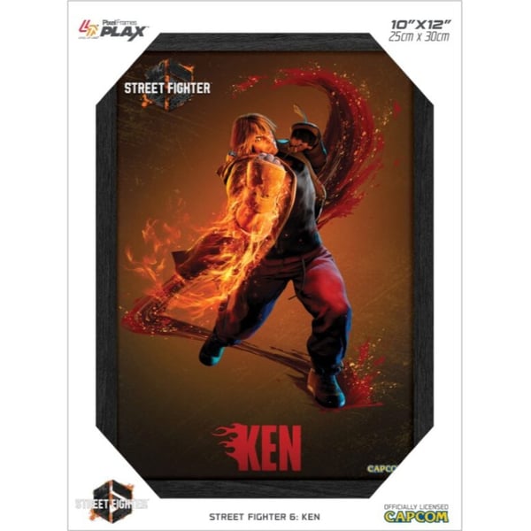 Pixel Frames Plax Street Fighter 6: Ken