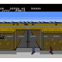Rush n Attack Nintendo NES SCN (Käytetty)