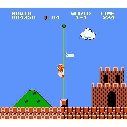 Super Mario Bros Nintendo NES SCN (Brukt)