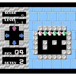 Puzznic Nintendo NES SCN (Brukt)