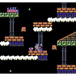 Kid Icarus Nintendo NES DAS (Brukt)