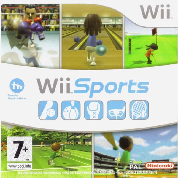 Wii Sports Nintendo Wii Nordic Paperback (Begagnad)