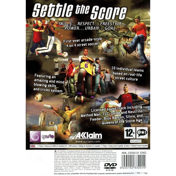Urban Freestyle Soccer Playstation 2 PS2 (Brukt)