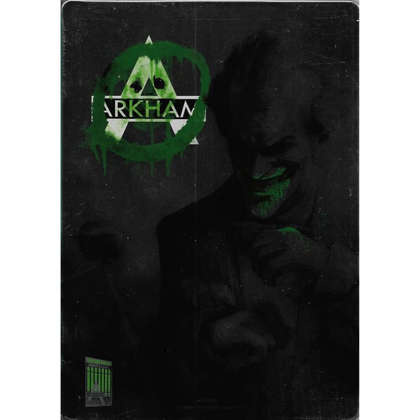 Batman Arkham City  Xbox 360 Steelbook Joker Reverse (Brugt)