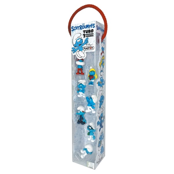 The Smurfs pack 7 figures 5cm