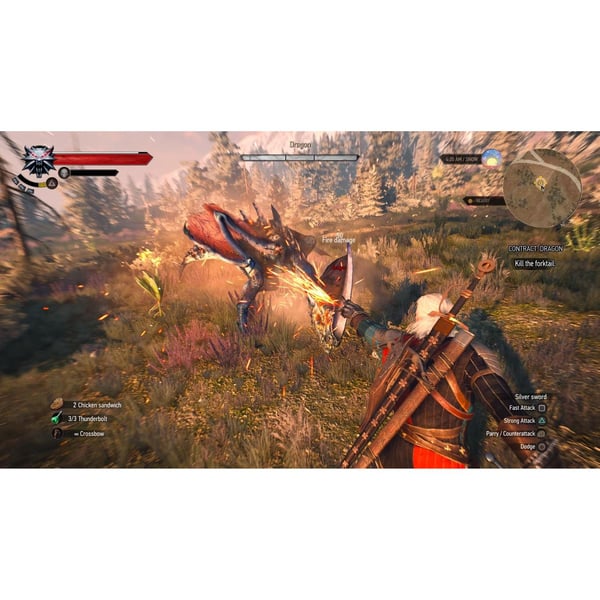 The Witcher 3 Wild Hunt Playstation 4 PS4 (Brugt)