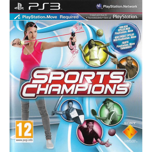 Sports Champions Playstation 3 PS3 Nordic (Brugt)
