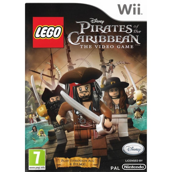 Lego Pirates of the Caribbean The Video Game Nintendo Wii (Brugt)