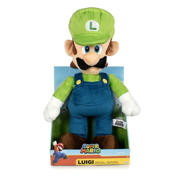 Nintendo Super Mario Luigi Jumbo plush toy 50cm