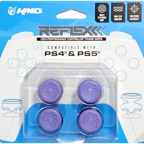KMD Reflex Thumb Grips 4-Pack Playstation PS4 / PS5