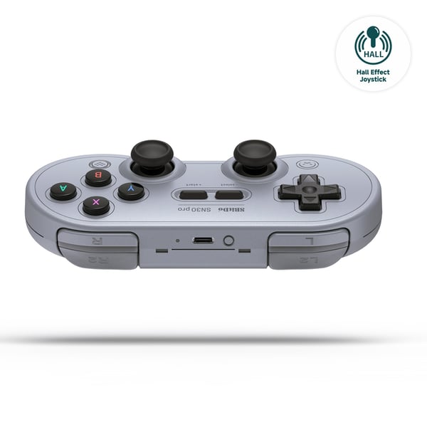 8BitDo SN30 Pro Bluetooth Gamepad Hall Effect Gray