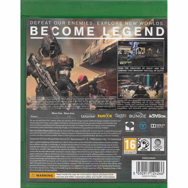 Destiny Xbox One (Brugt)