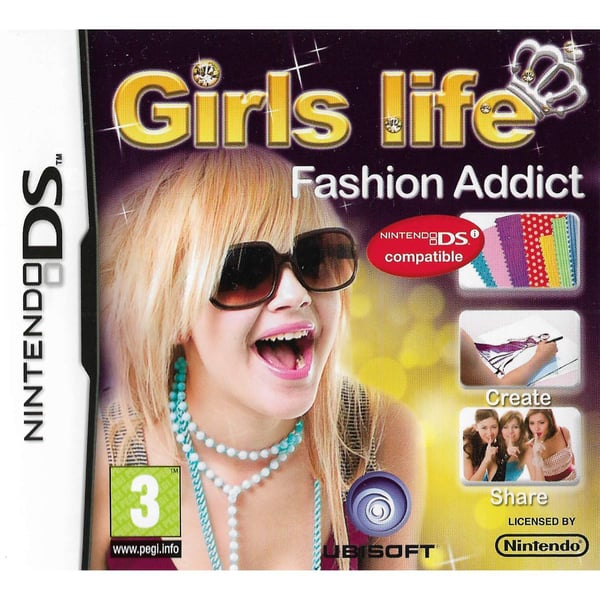Girls Life Fashion Addict Nintendo DS (Brugt)