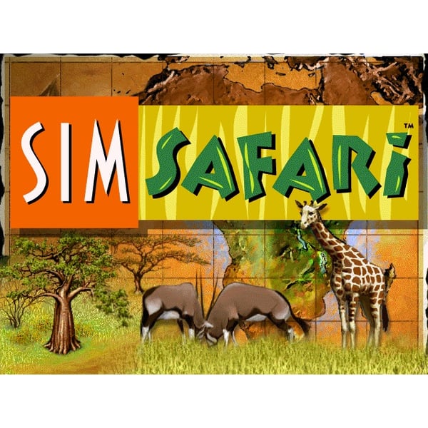 SimSafari PC CD Swedish (Brukt)