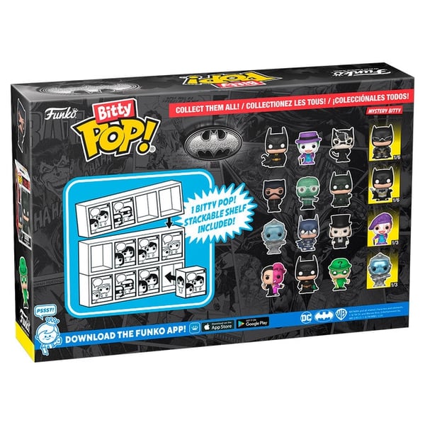 Blister 4 figures Bitty POP DC Comics Batman Selina Kyle