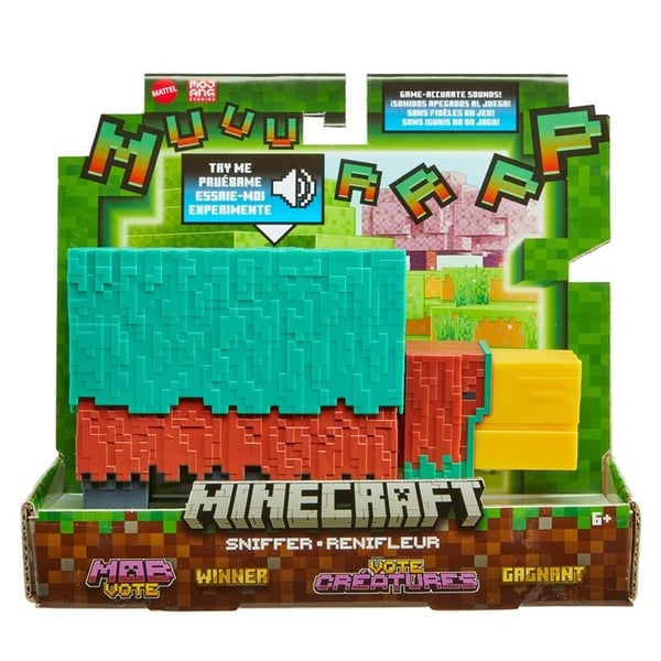 Minecraft Sniffer figure with sound 8cm