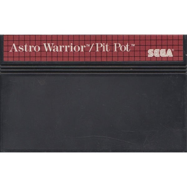 Astro Warrior / Pit Pot Sega Master System (Brugt)