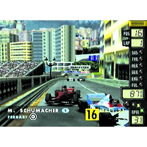F-1 World Grand Prix Nintendo 64 EUR (Brukt)