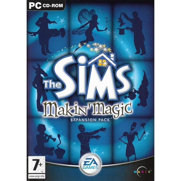 The Sims Makin Magic Expansion Pack PC CD Swedish (Brukt)