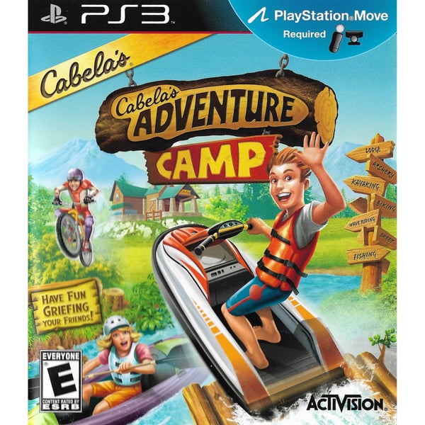 Cabelas Adventure Camp Playstation 3 PS3 IMPORT (Brukt)