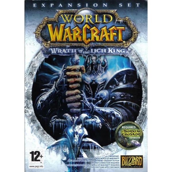 World of Warcraft Wrath of the Lich King Expansion Set PC DVD (Käytetty)