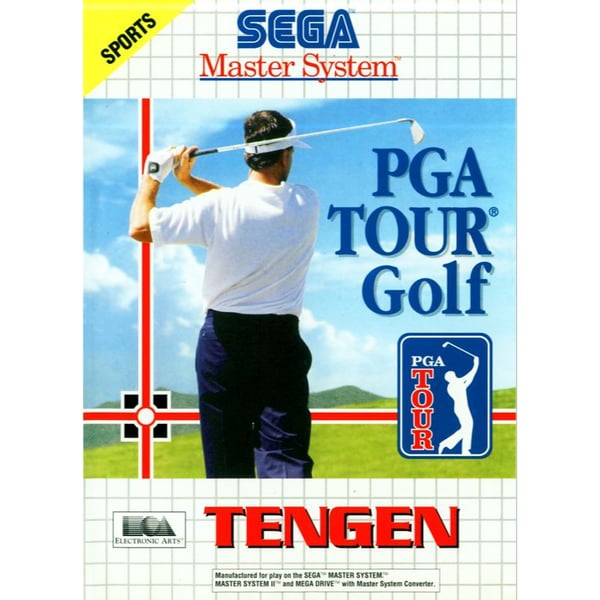 PGA Tour Golf Sega Master System (Brugt)