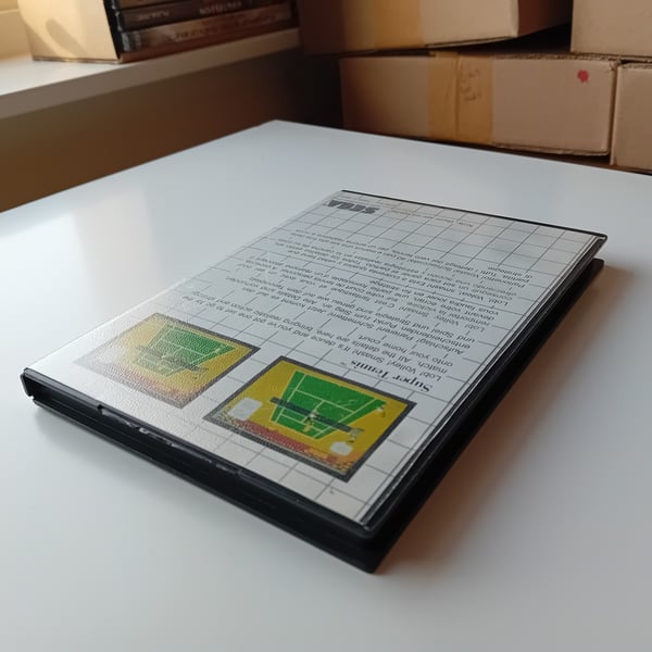 Super Tennis The Sega Card Sega Master System (Begagnad)