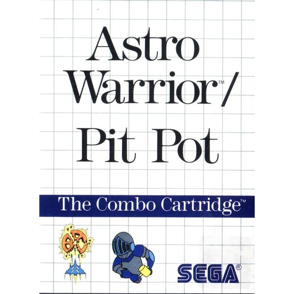 Astro Warrior / Pit Pot Sega Master System (Käytetty)
