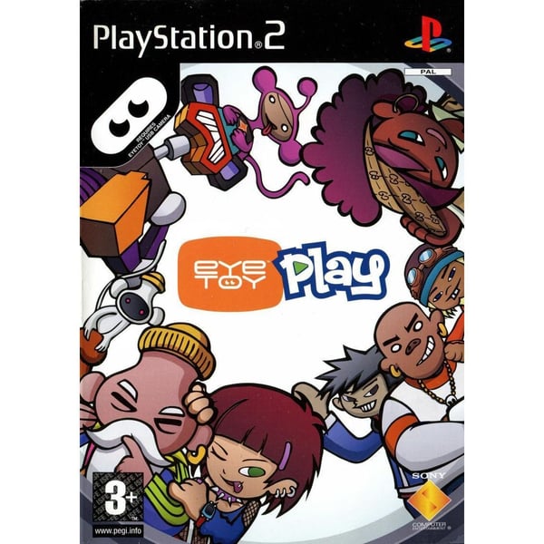EyeToy Play Playstation 2 PS2 Nordic (Brukt)
