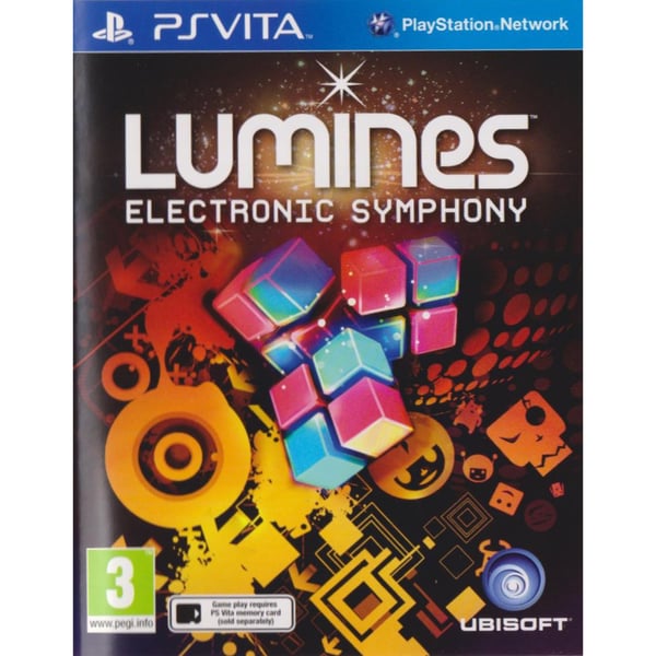 Lumines Electronic Symphony Playstation PS Vita (Brukt)