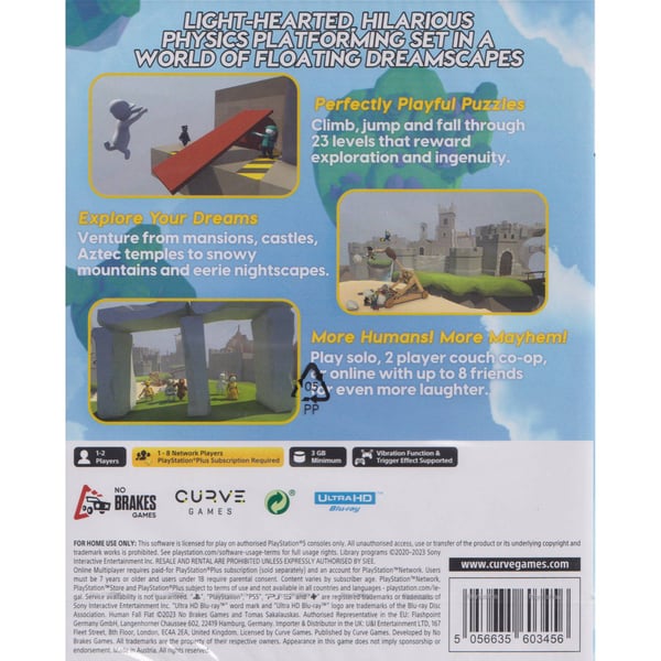 Human Fall Flat Dream Collection Playstation 5 PS5