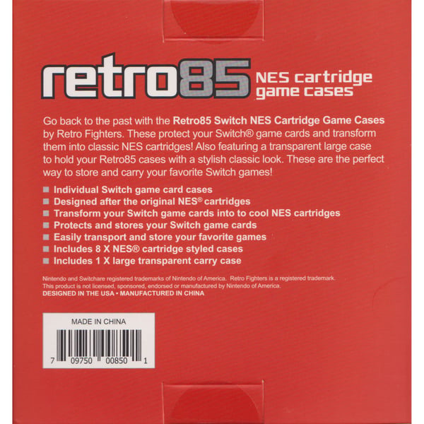 RetroFighters Retro85 NES Cartridge Game Cases