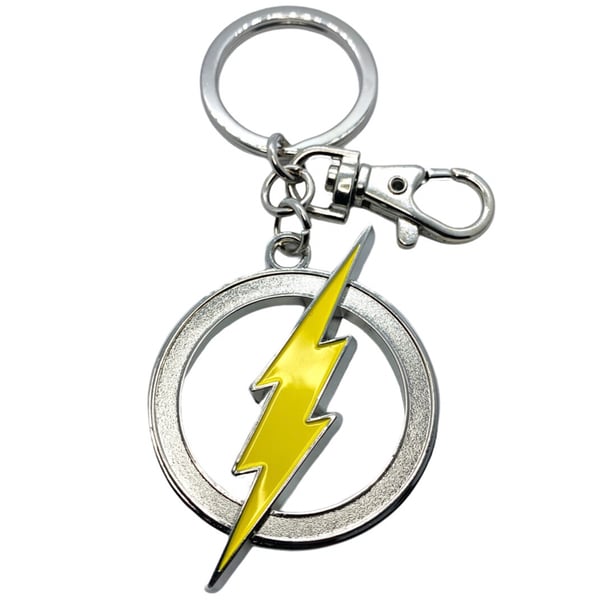 Marvel Flash logo keychain 6cm