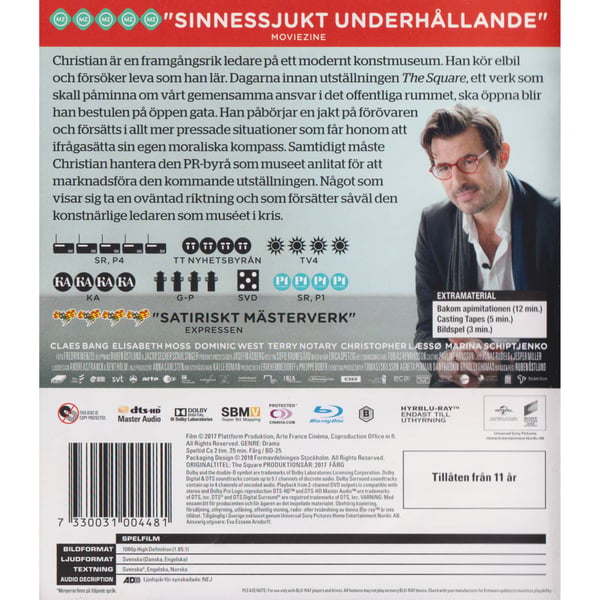 The Square Blu-Ray Rental Copy (Käytetty)