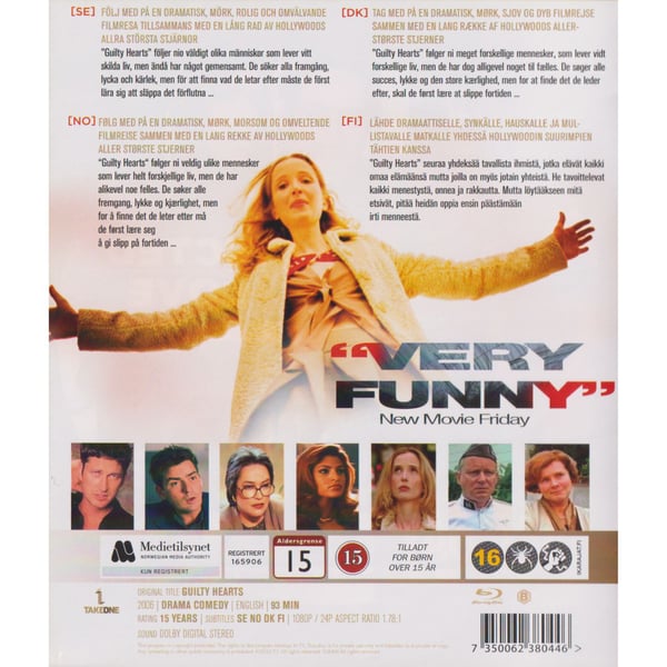 Guilty Hearts Blu-Ray (Begagnad)