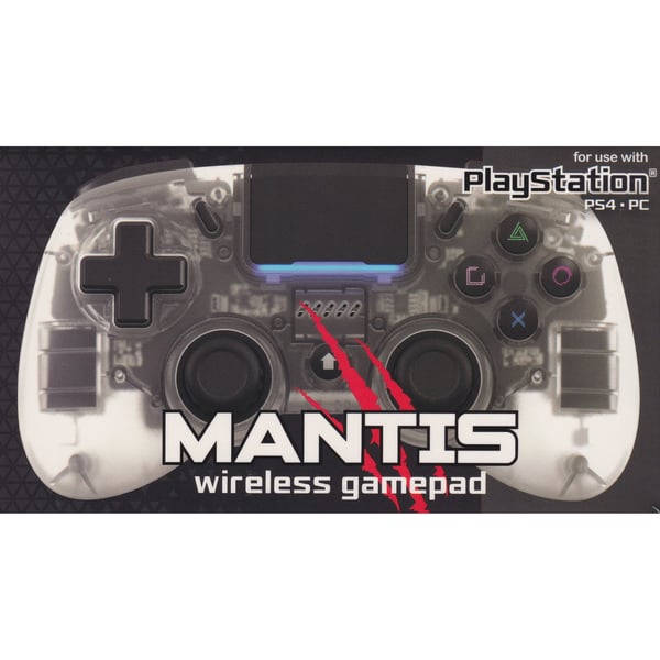 RetroFighters RF Mantis Wireless Controller Crystal Playstation 4